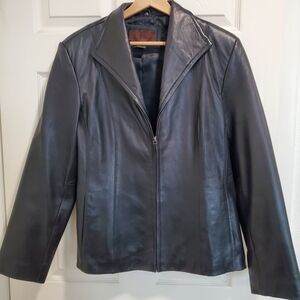 Women’s Siena Leather Jacket. Size Large.